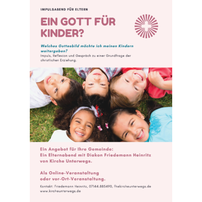 Elternimpulsabend "Ein Gott für Kinder?"